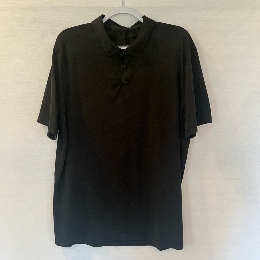 Black Lululemon Polo Shirt